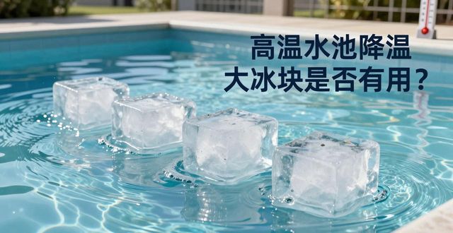 南京栖霞区高温水池降温大冰块，到底管不管用？